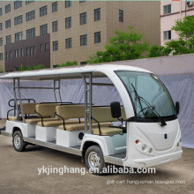 14 seats electric shuttle bus 5kw 72v